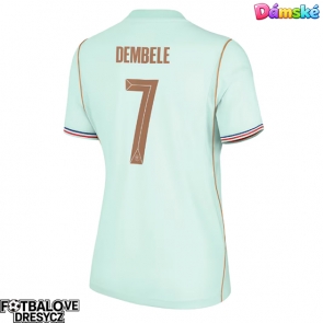 Francie Ousmane Dembele #7 Dámské Venkovní Dres MS 2026 Krátký Rukáv